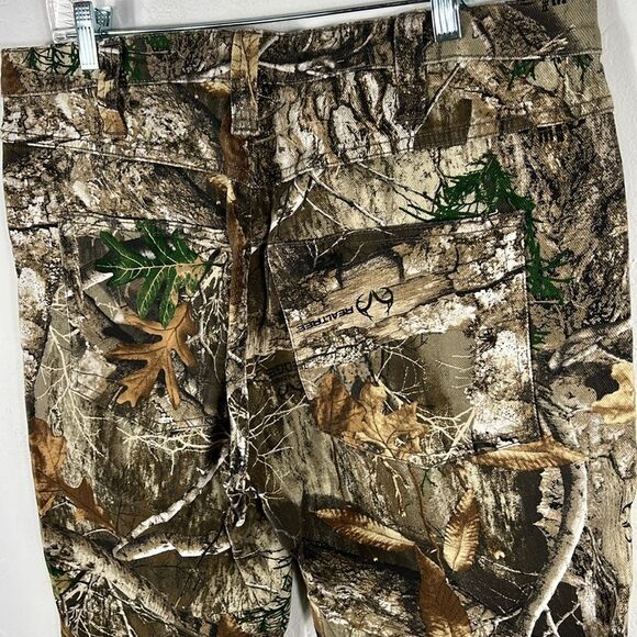 🔥🔥 Camo REALTREE EDGE Hunting Denim Jeans Pants Men Size 34x30 - PERFECT!!! - Picture 8 of 10